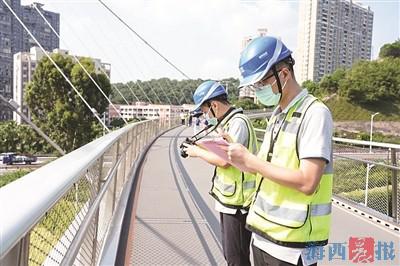 廈門山海健康步道雲海線年內完成全路線覆蓋結構定期檢測