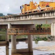 盱眙對農村公路橋梁全麵“體檢”